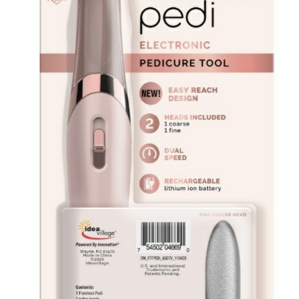 2 New Flawless Item- Pedicure Tool&Rose contour facial roller